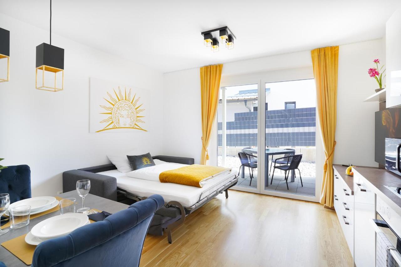 Ct-Gold Apartments - Villach Malina - Nahe Atrio Und Therme ภายนอก รูปภาพ