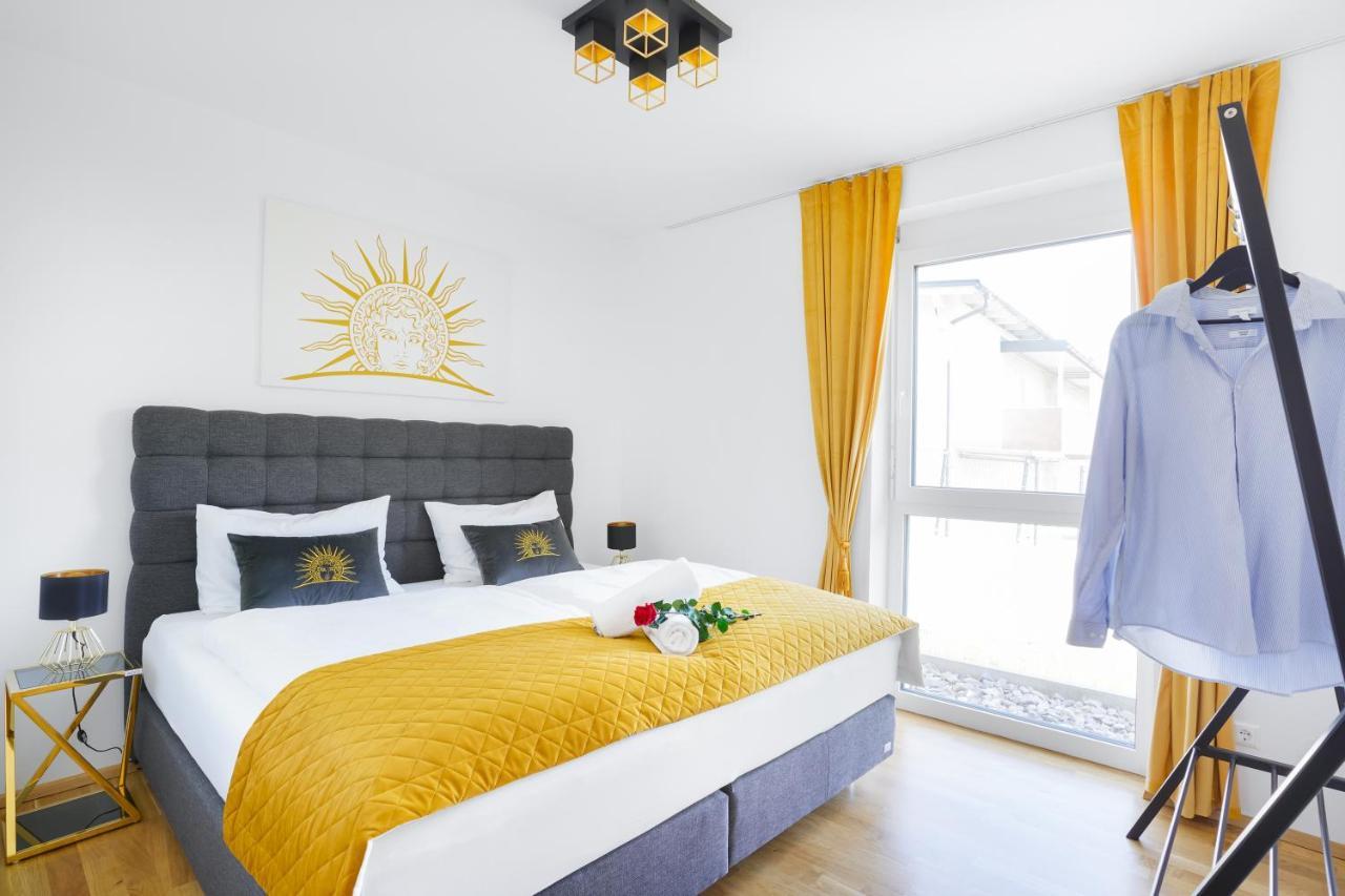 Ct-Gold Apartments - Villach Malina - Nahe Atrio Und Therme ภายนอก รูปภาพ